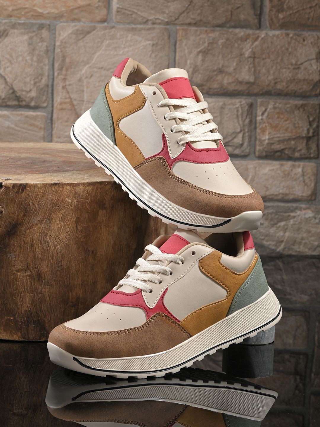 

The Roadster Lifestyle Co Women Sneakers Shoes, Red