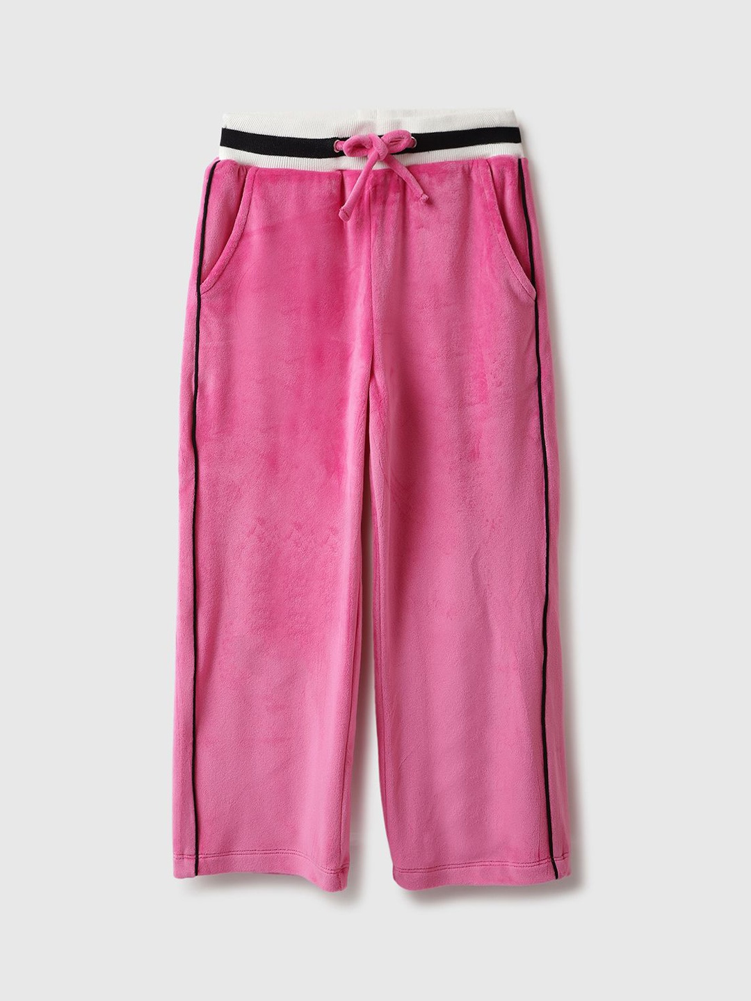 

United Colors of Benetton Infant Girls Mid-Rise Track Pants, Pink