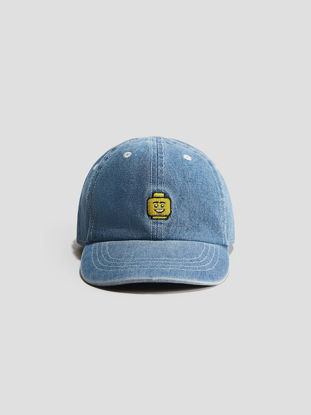 

H&M Boys Motif-Detail Twill Cap, Blue