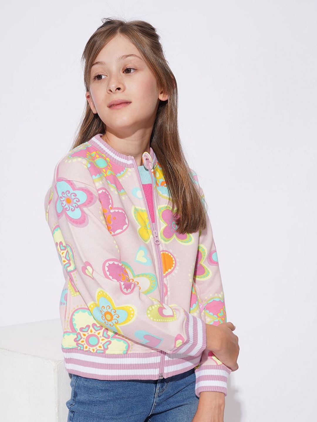 

Vero Moda Girls Printed Sweatshirt, Multi