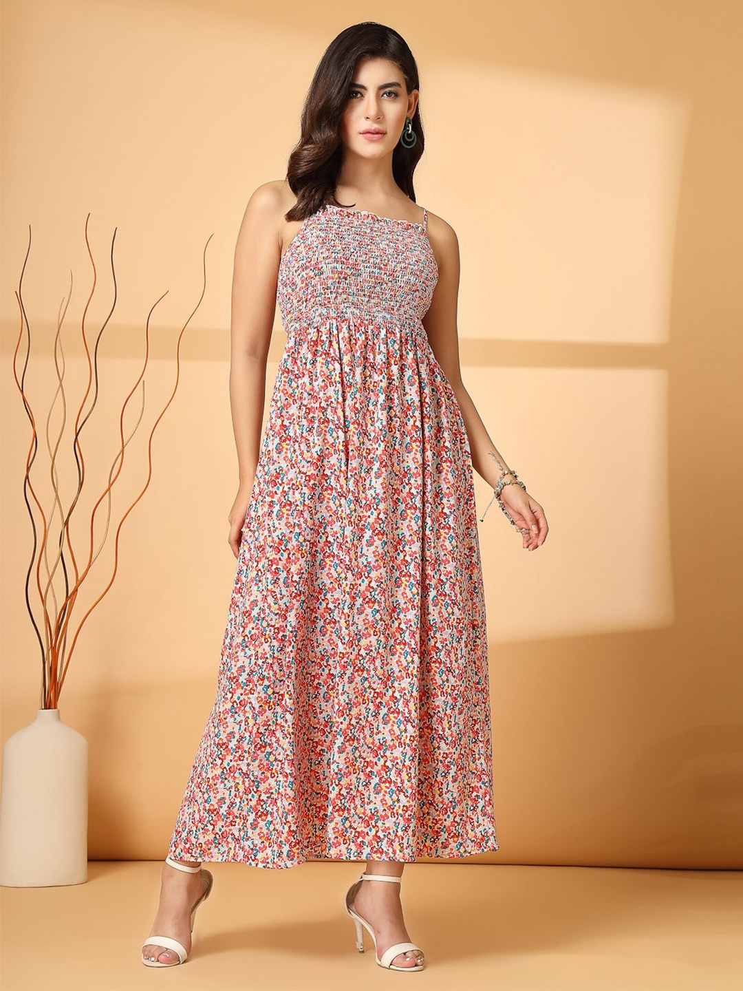 

STYLECAST X KASSUALLY Women Floral Printed Maxi Dress, Multi