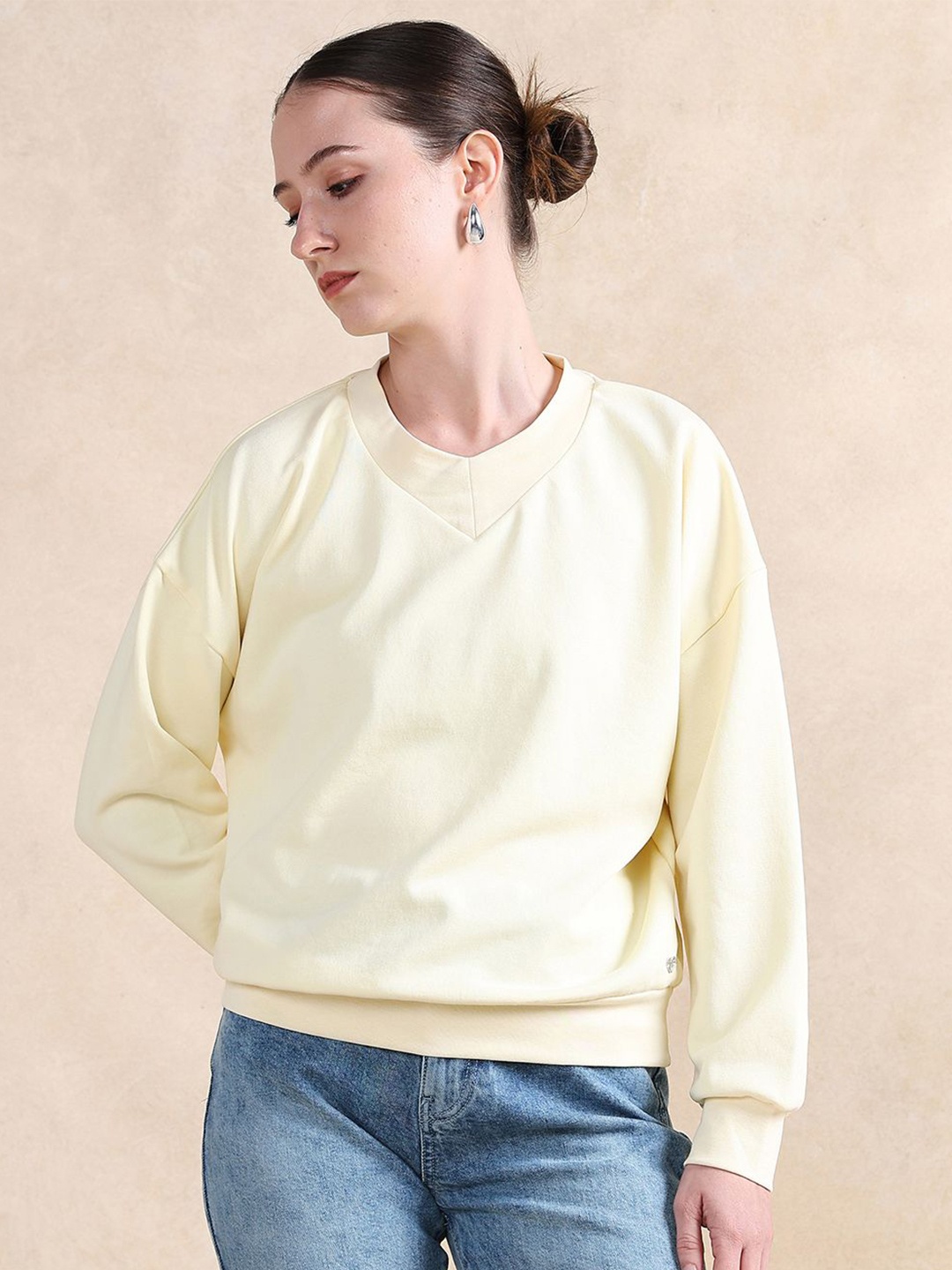 

RAREISM Women Sweatshirt, Yellow