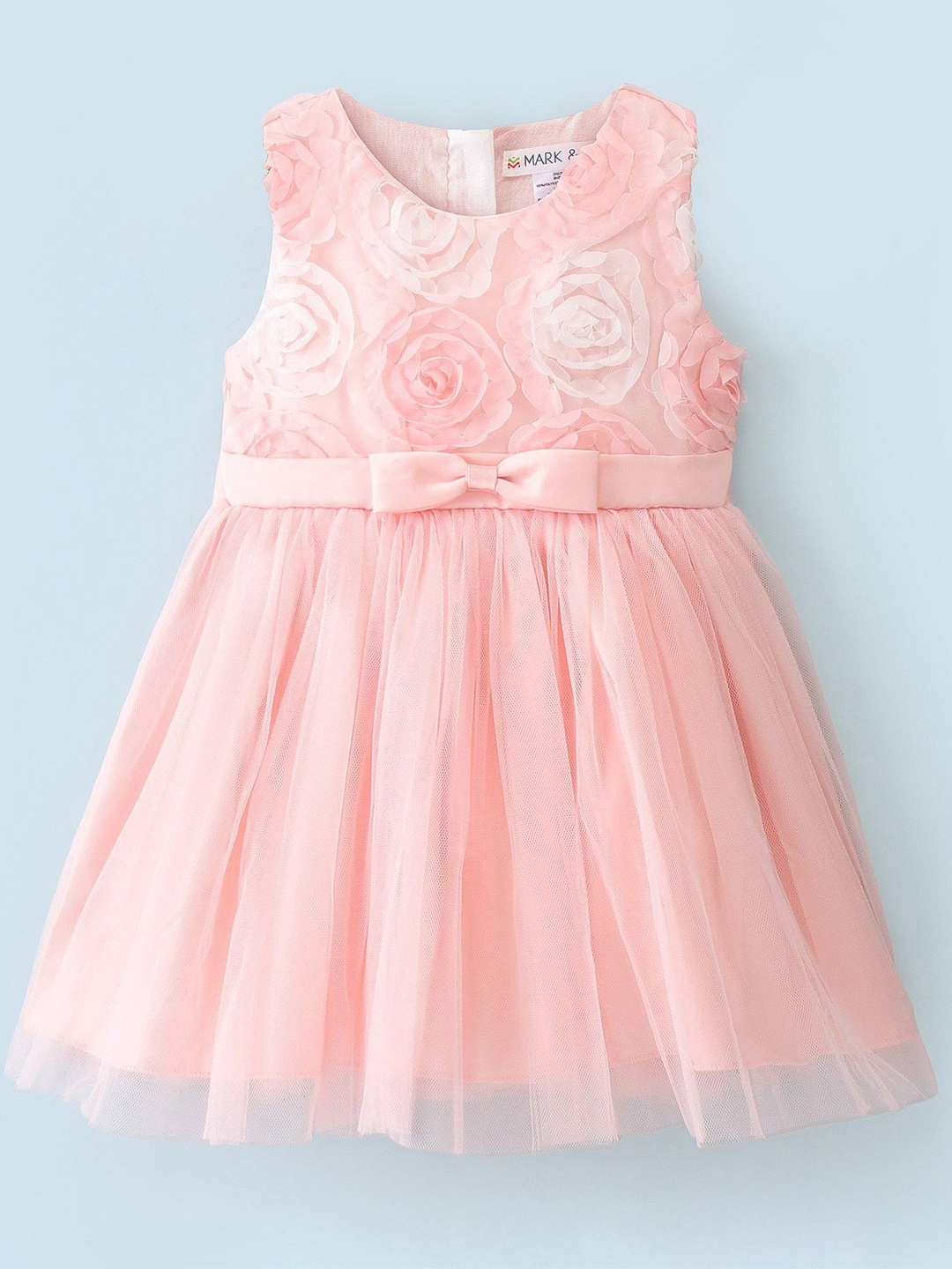 

Mark & Mia Girls Fit & Flare Knee Length Dress, Pink