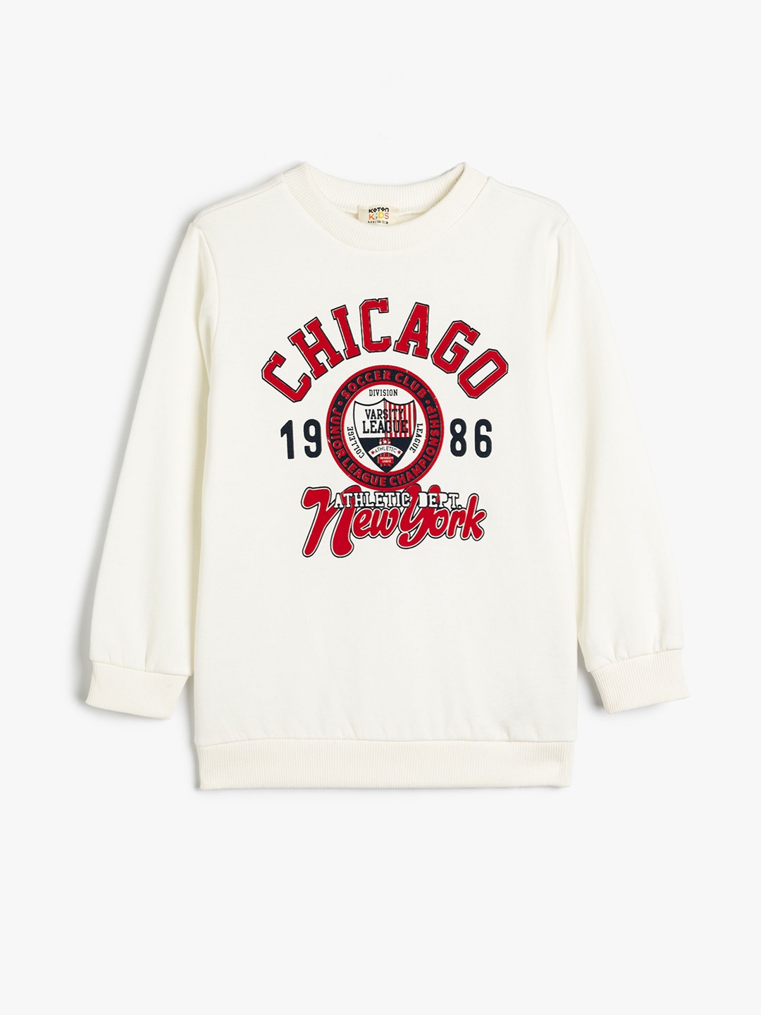 

Koton Boys Printed Sweatshirt, White