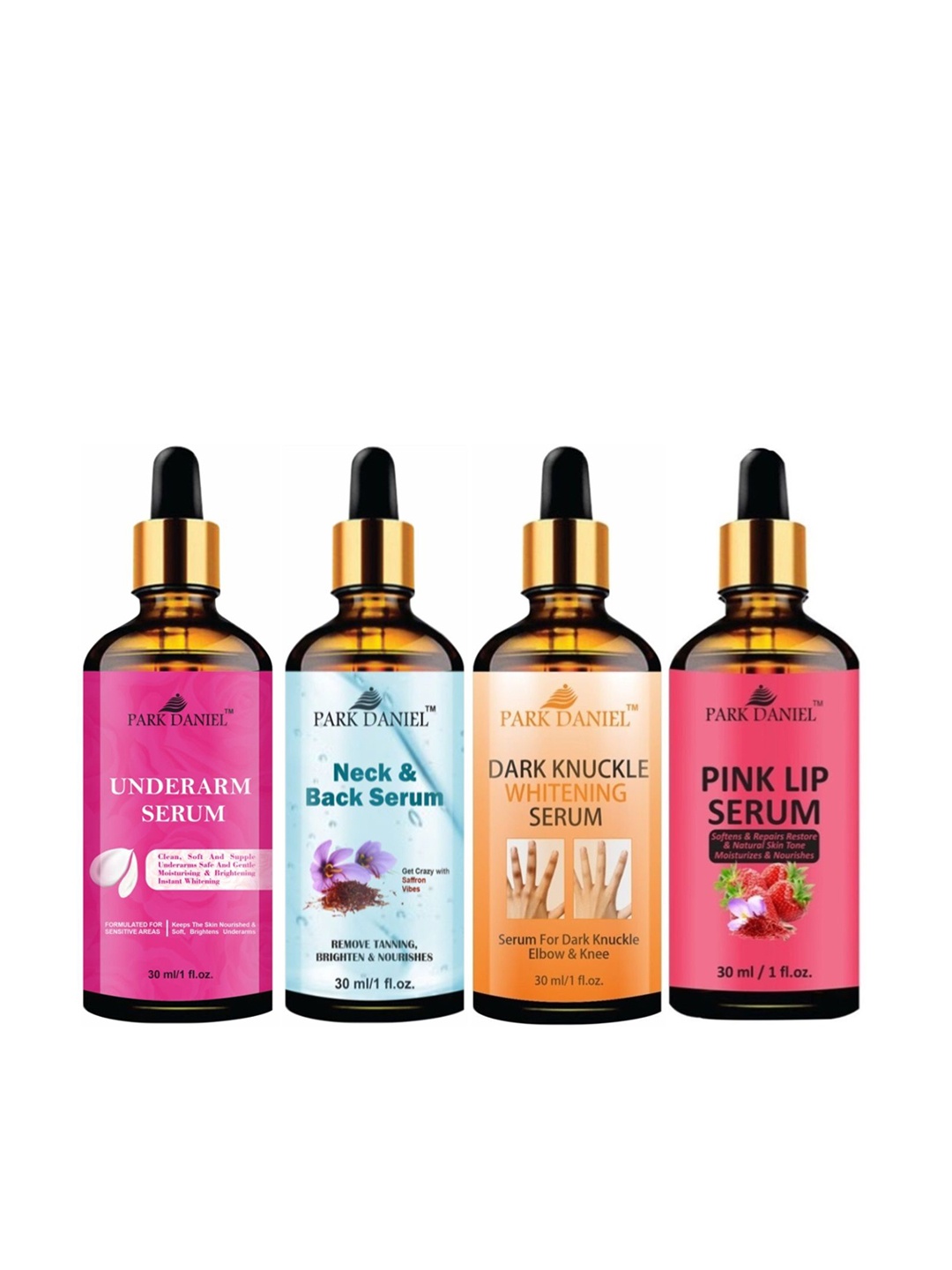 

Park Daniel Body & Lip Serum Combo - 30 ml Each, Multi