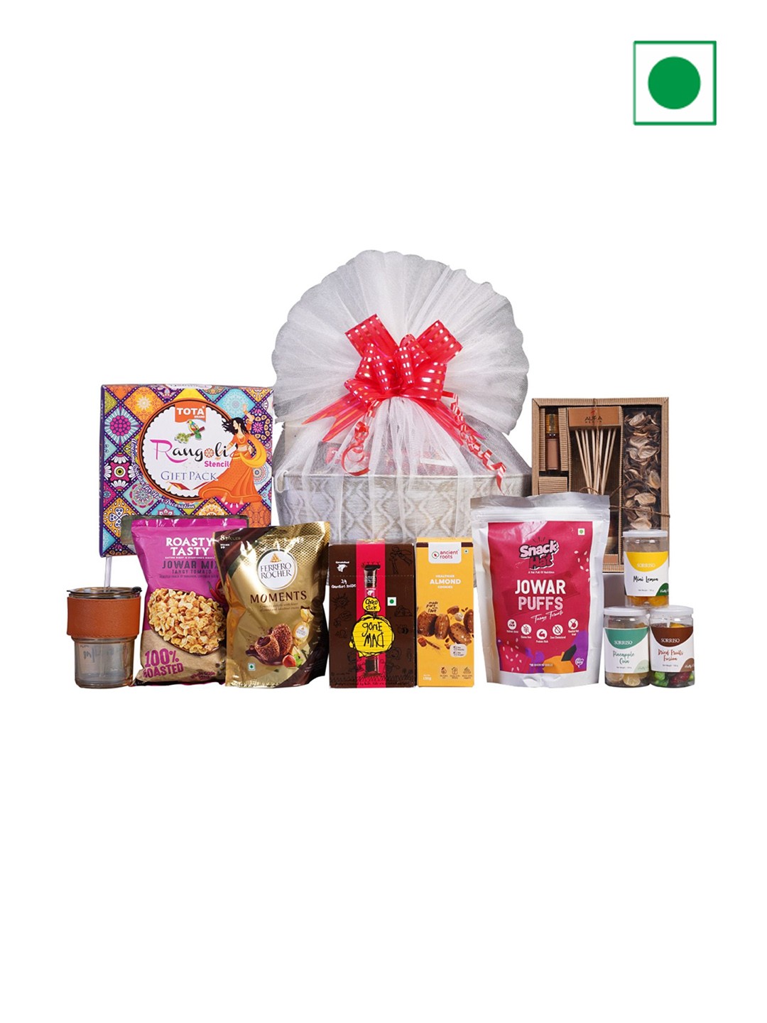 

The Gift Tree Festive Diwali Assorted Gifts, Red