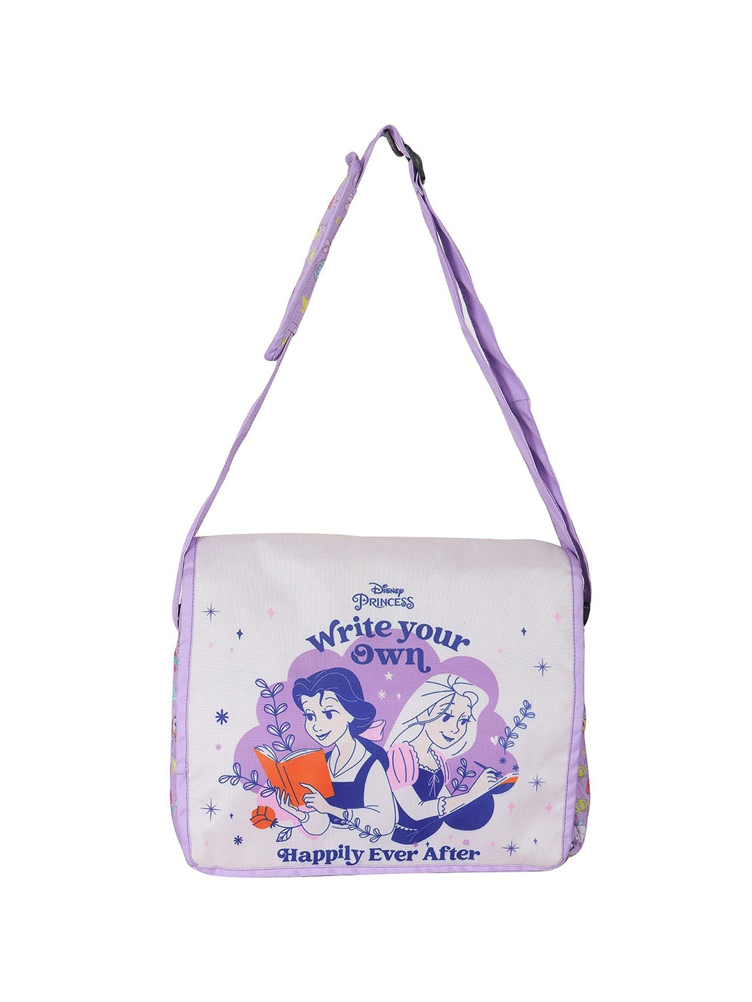 

NOVEX Unisex Kids Printed Messenger Bag, Purple