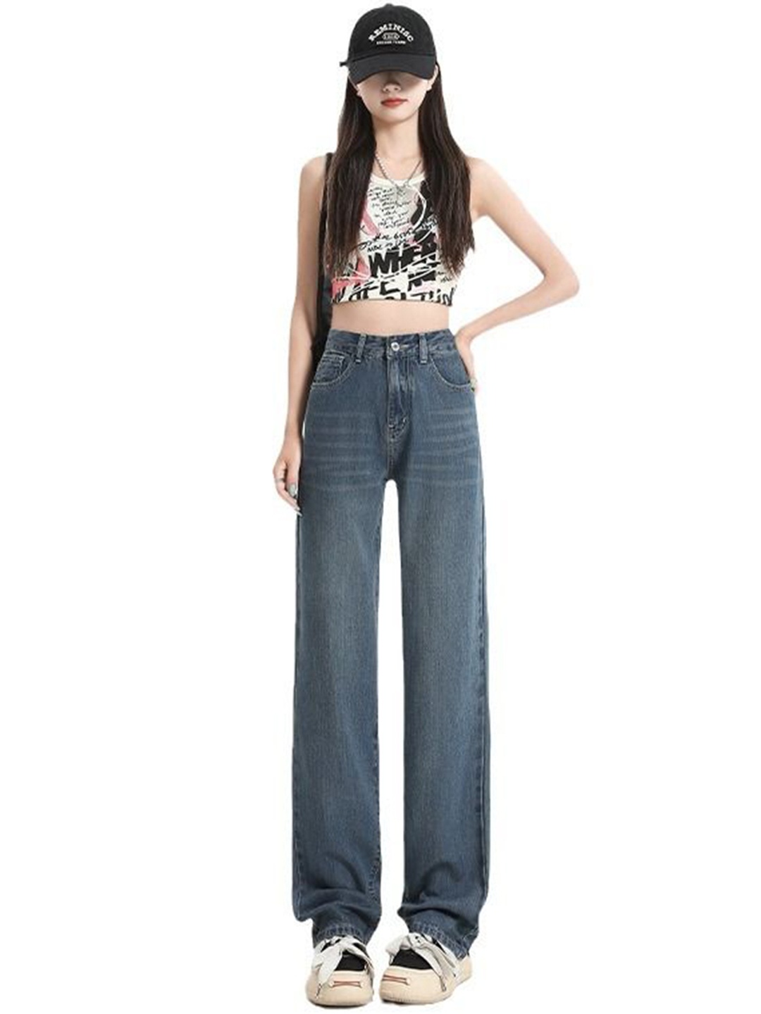 

StyleCast Women Straight Fit Stretchable Jeans, Blue