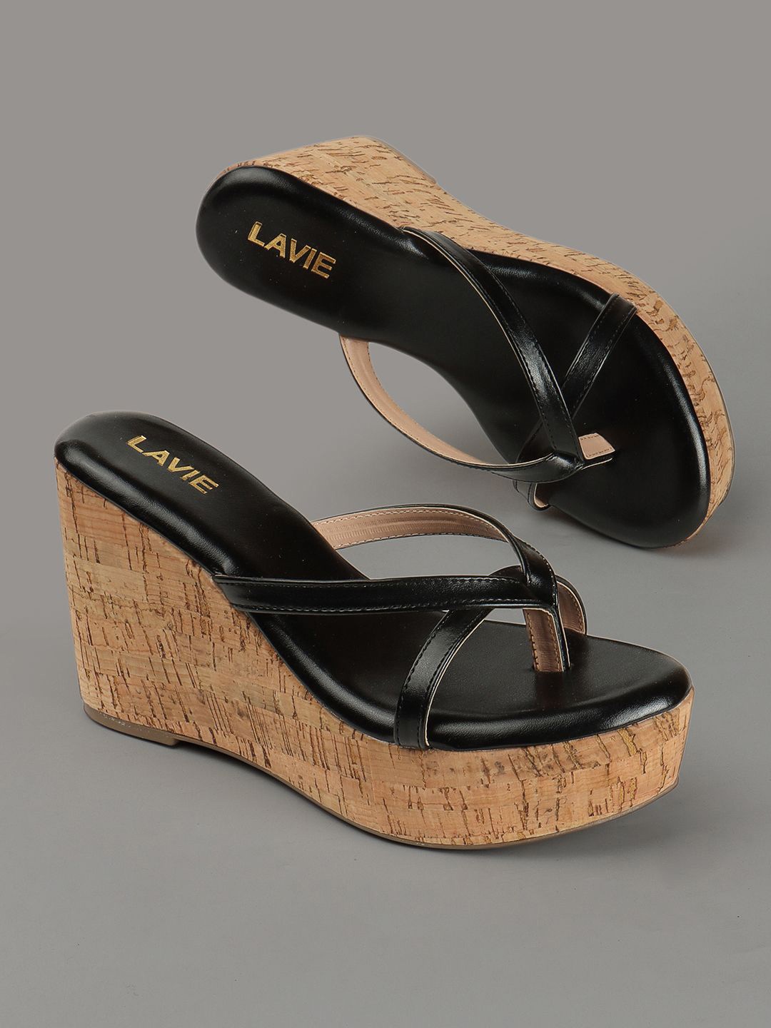 

Lavie Kitten Sandals with Tassels, Black