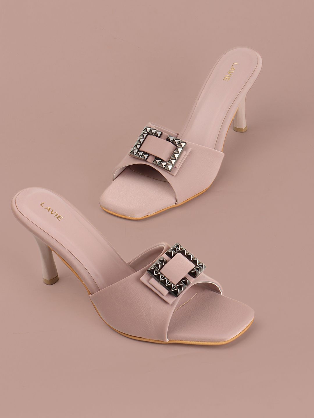

Lavie Kitten Sandals with Tassels, Pink