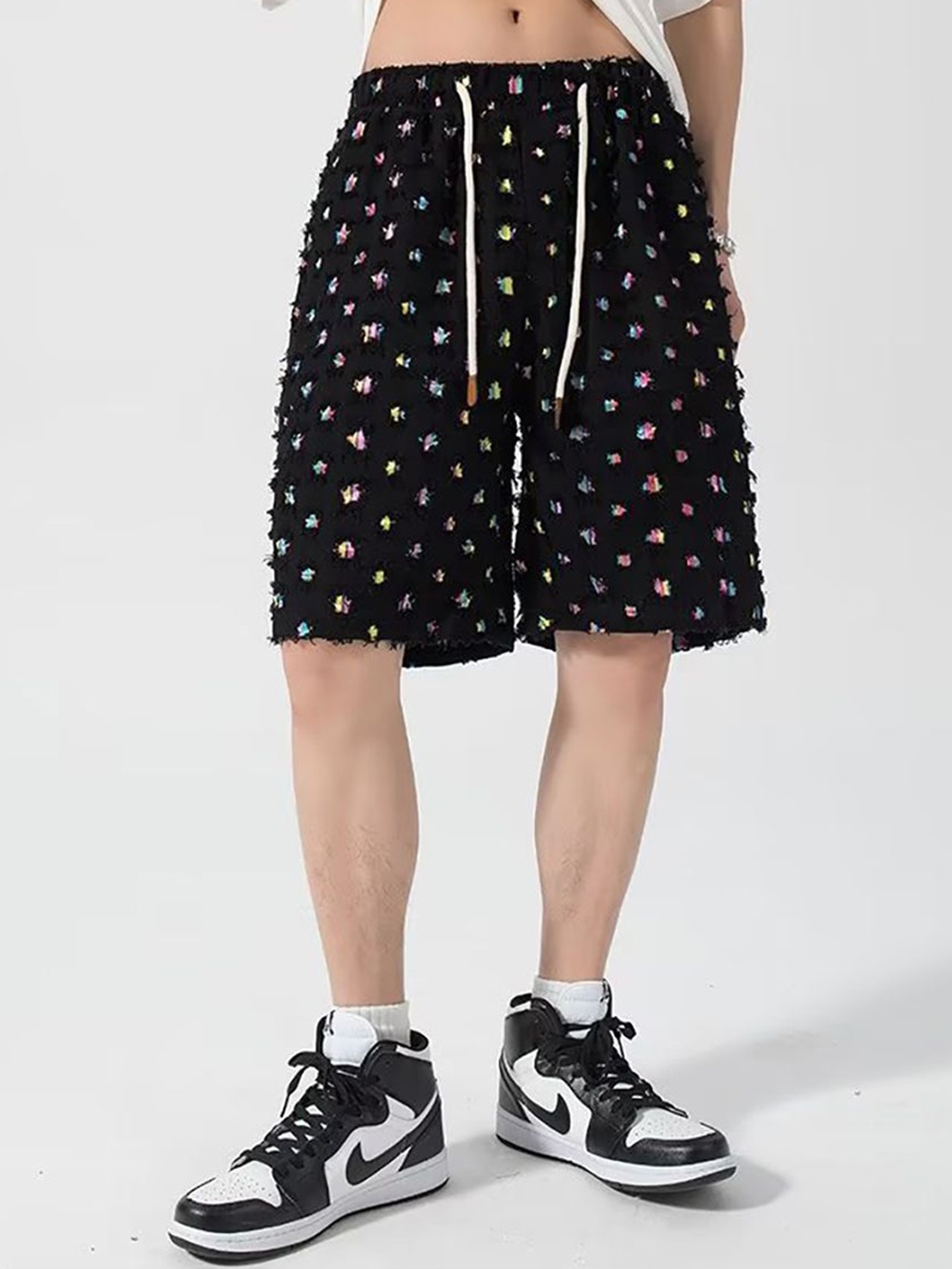 

StyleCast x Revolte Men Shorts, Black
