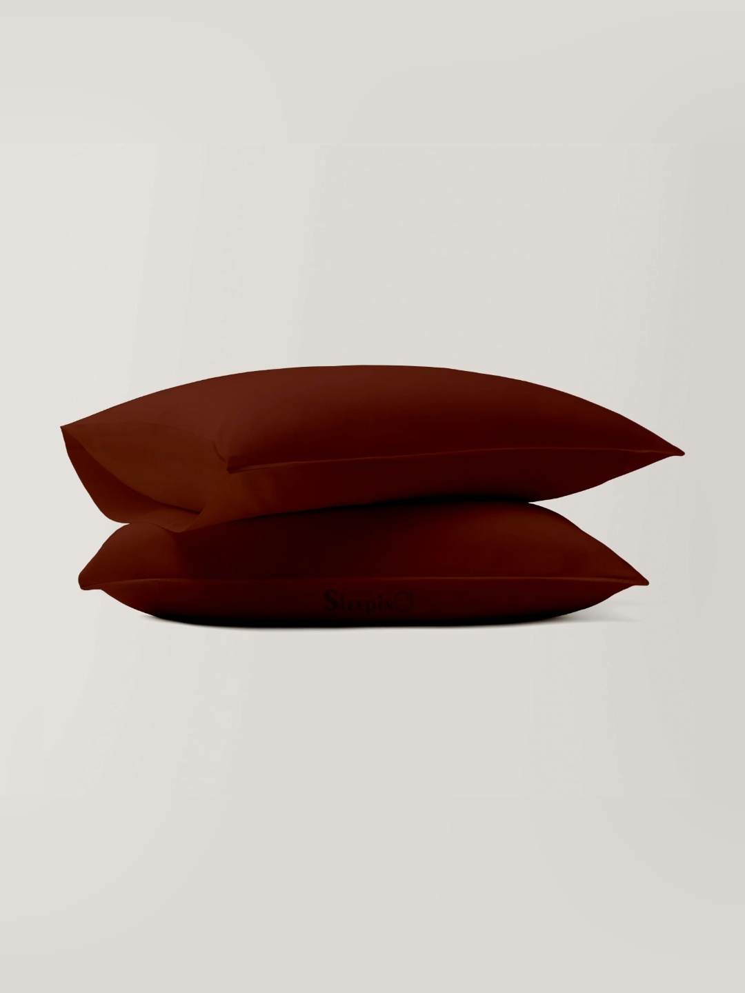 

Sleepino Brown 6 Pieces Linen Rectangle Pillow Covers