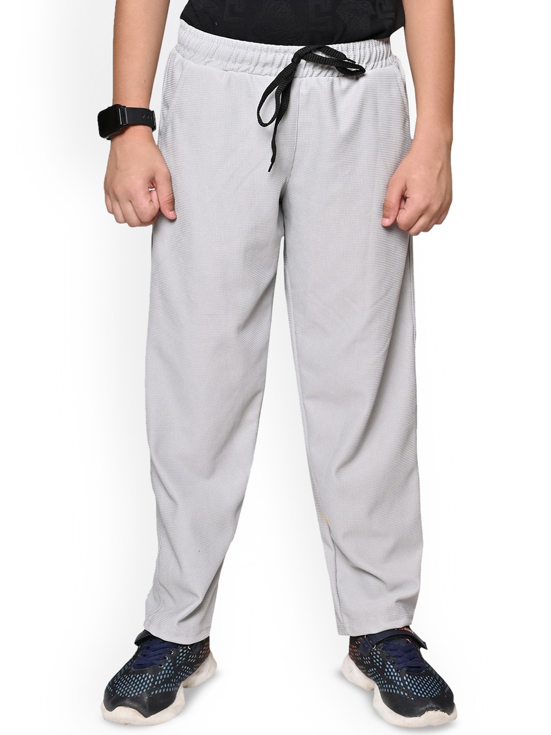 

BAESD Boys Mid Rise Track Pants, Grey
