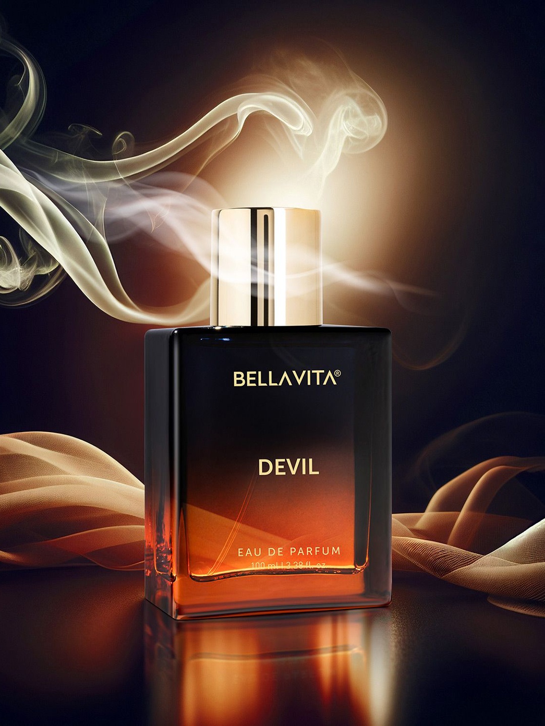 

Bella Vita Organic Devil Long Lasting Eau De Parfum - 100 ml, Brown