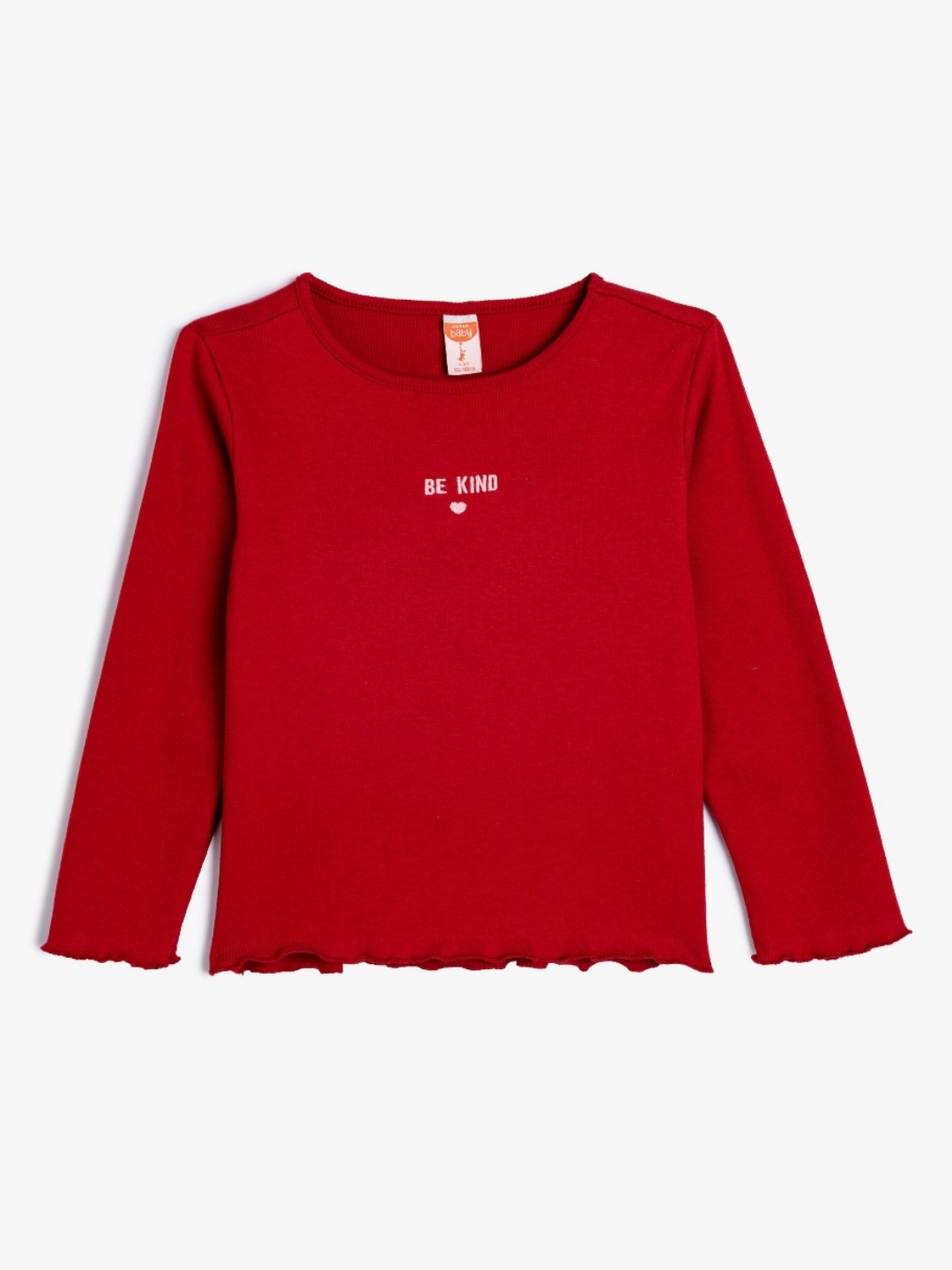 

Koton Girls Henley Neck T-shirt, Pink