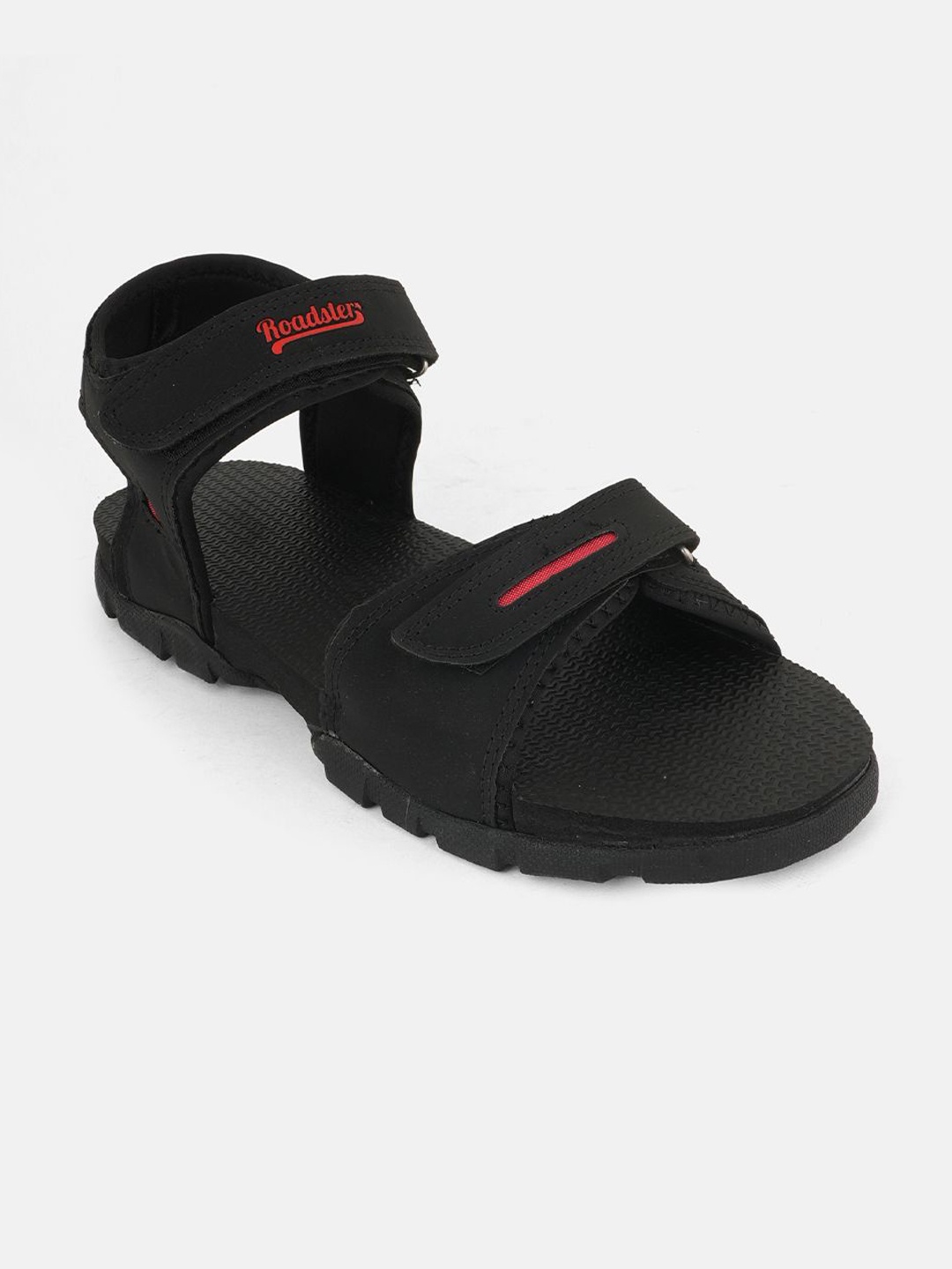 

The Roadster Lifestyle Co Men Comfort Sandals, Black