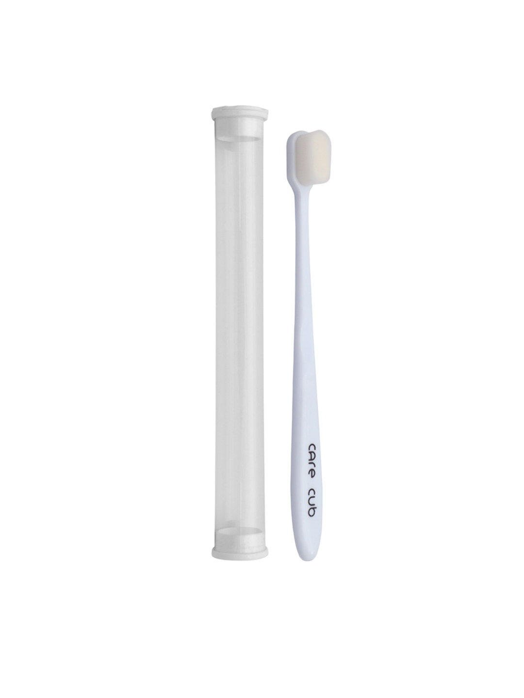 

CARE CUB Flat Ultra Soft Nano 10,000 Oral Toothbrush - White