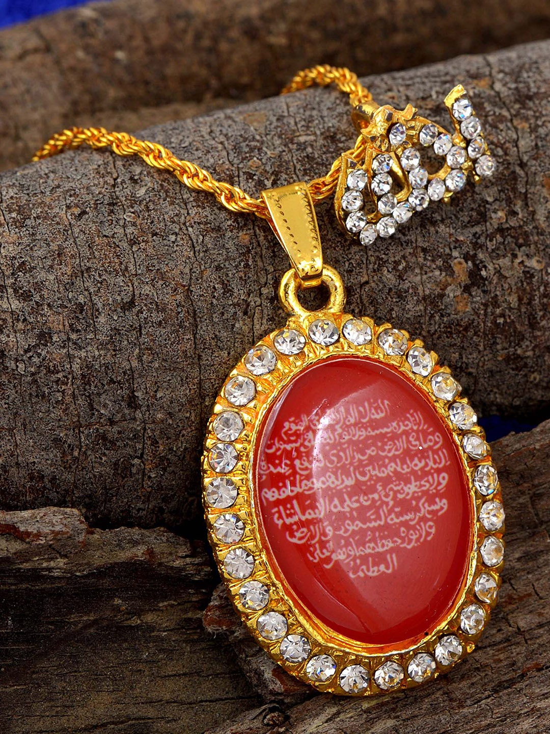 

MEMOIR Gold-Plated Oval Pendants