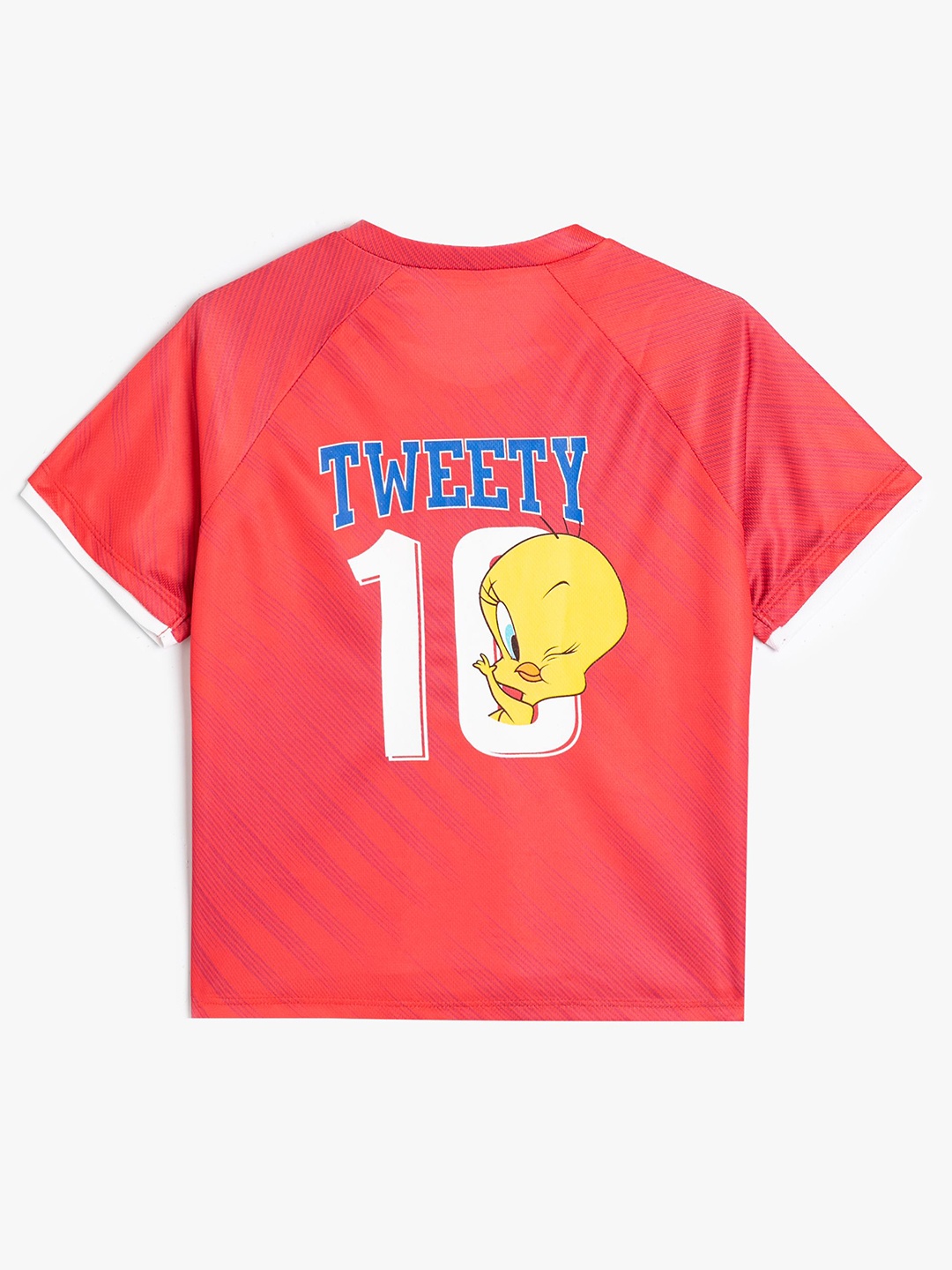 

Koton Girls Typography Printed Round Neck T-shirt, Pink