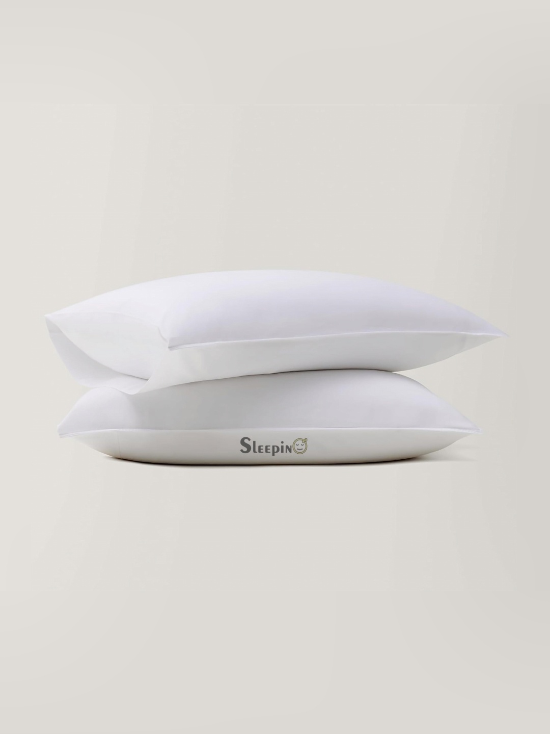

Sleepino White 8 Pieces Solid Pure Cotton Rectangle Pillow Covers