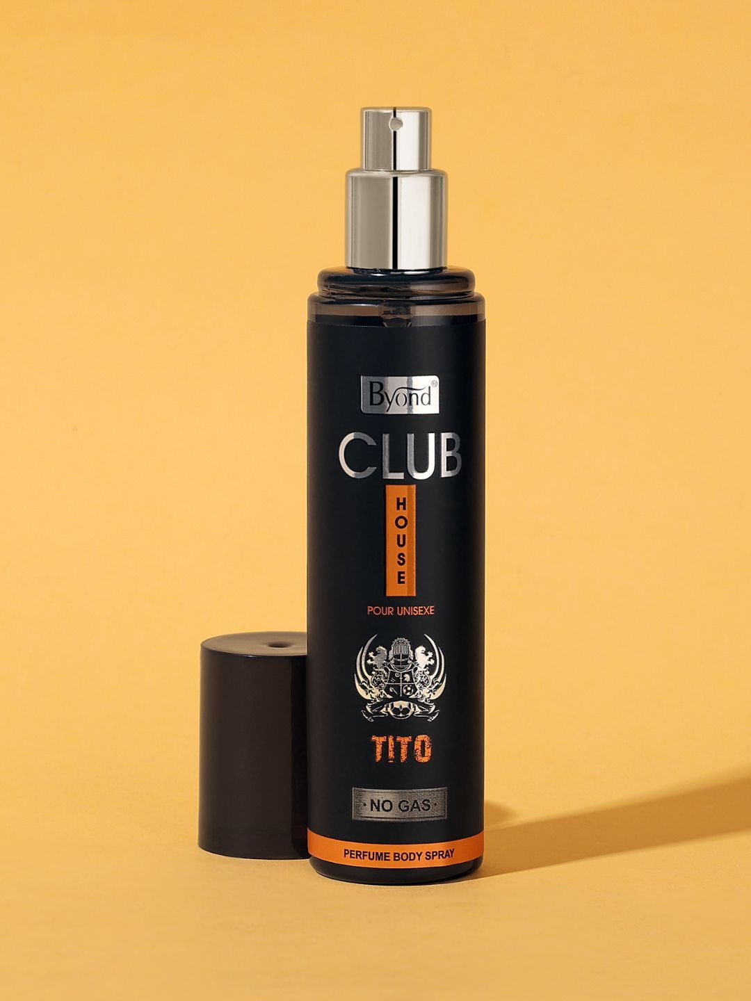 

BYOND Club House Tito No Gas Deo - 120 ml, Orange