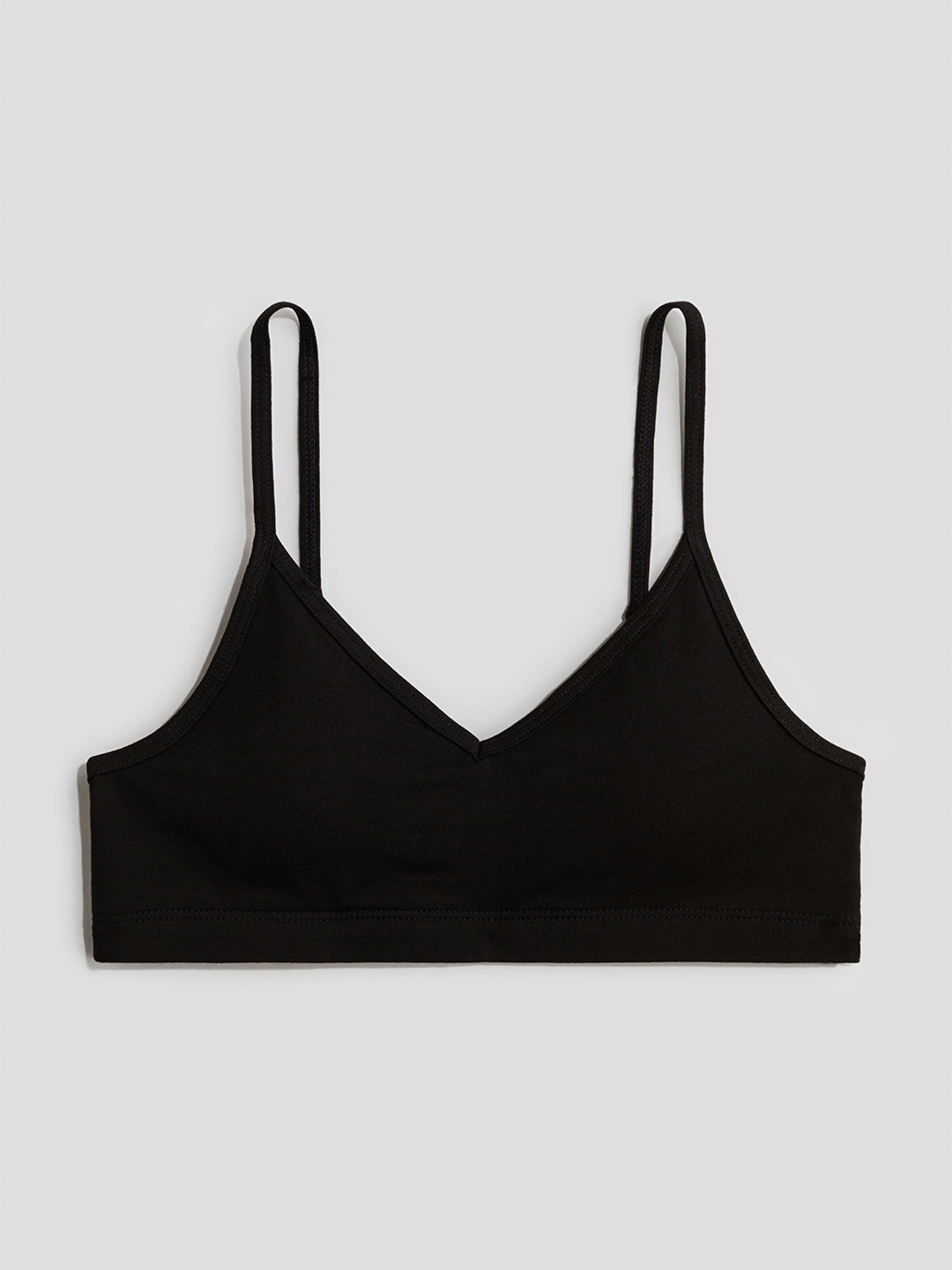 

H&M Girls Crop Top, Black