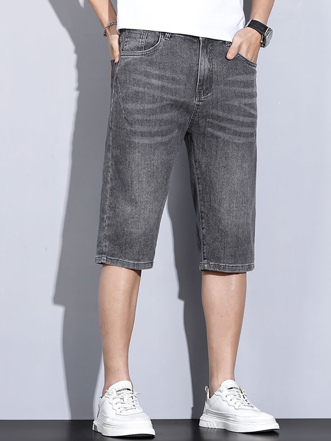 

StyleCast x Revolte Men Shorts, Black