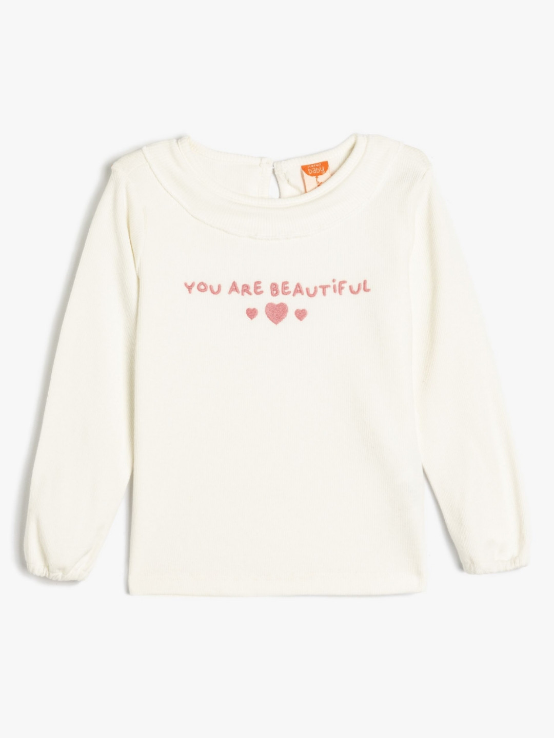 

Koton Girls Applique T-shirt, White