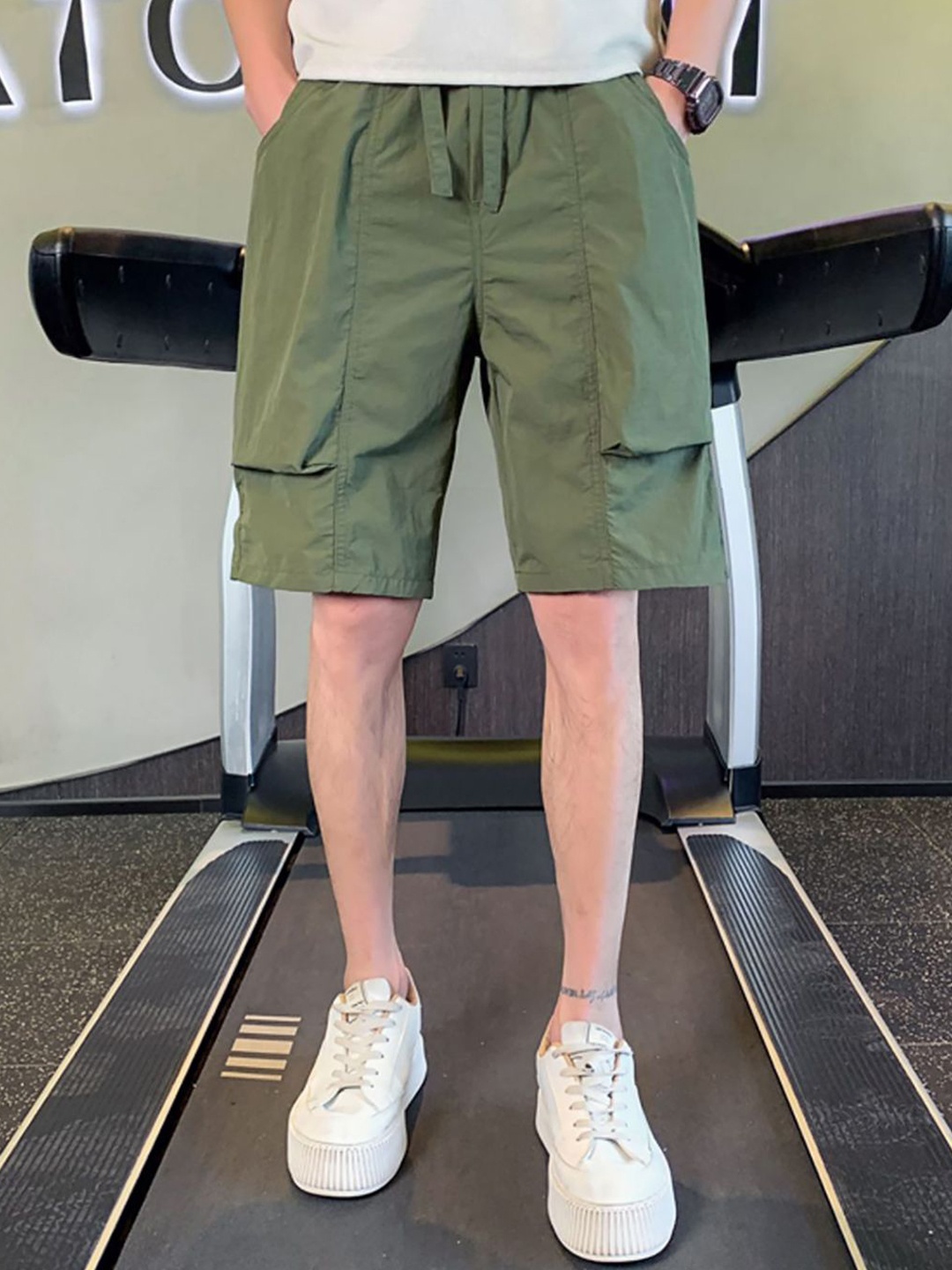 

StyleCast x Revolte Men Shorts, Green