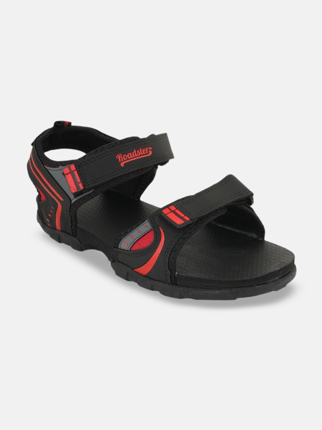 

The Roadster Lifestyle Co Men Comfort Sandals, Black