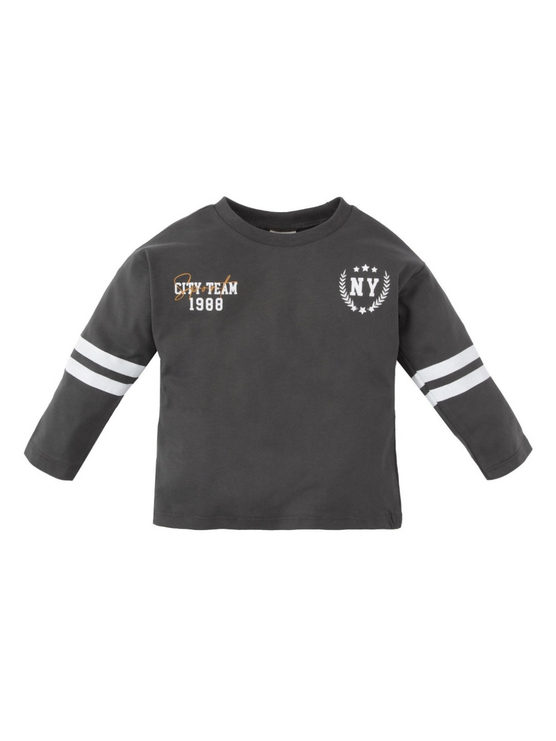 

DeFacto Boys Solid Round Neck Cotton T-shirt, Na