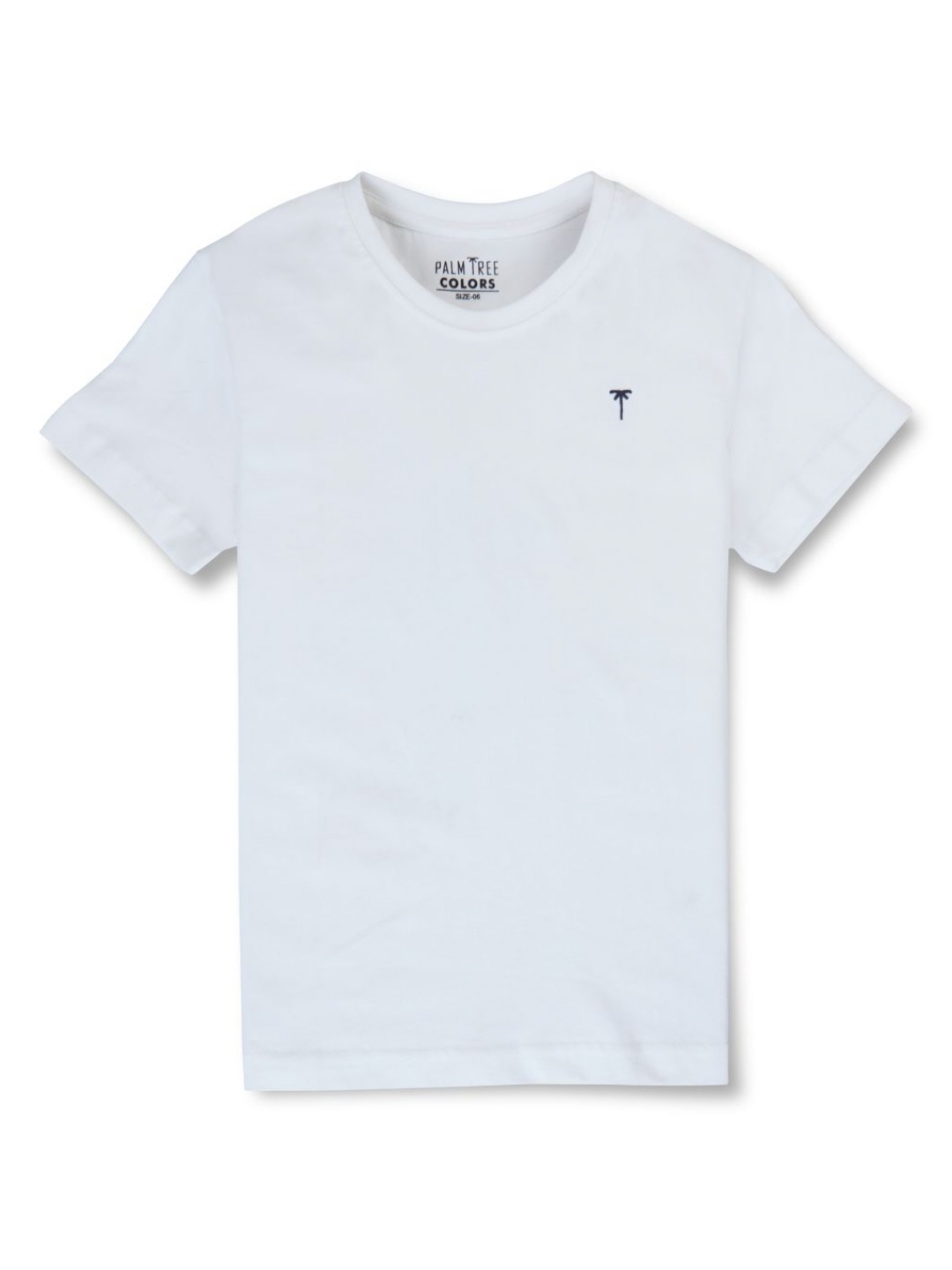 

Gini and Jony Boys Graphic Printed Round Neck Cotton T-shirt, White