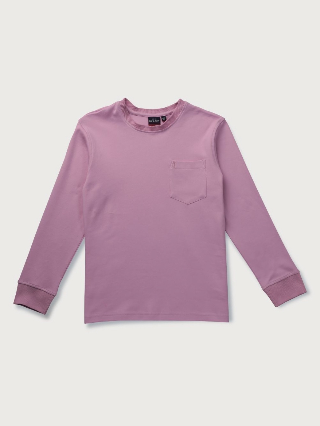 

Gini and Jony Boys Solid Round Neck Cotton T-shirt, Mauve