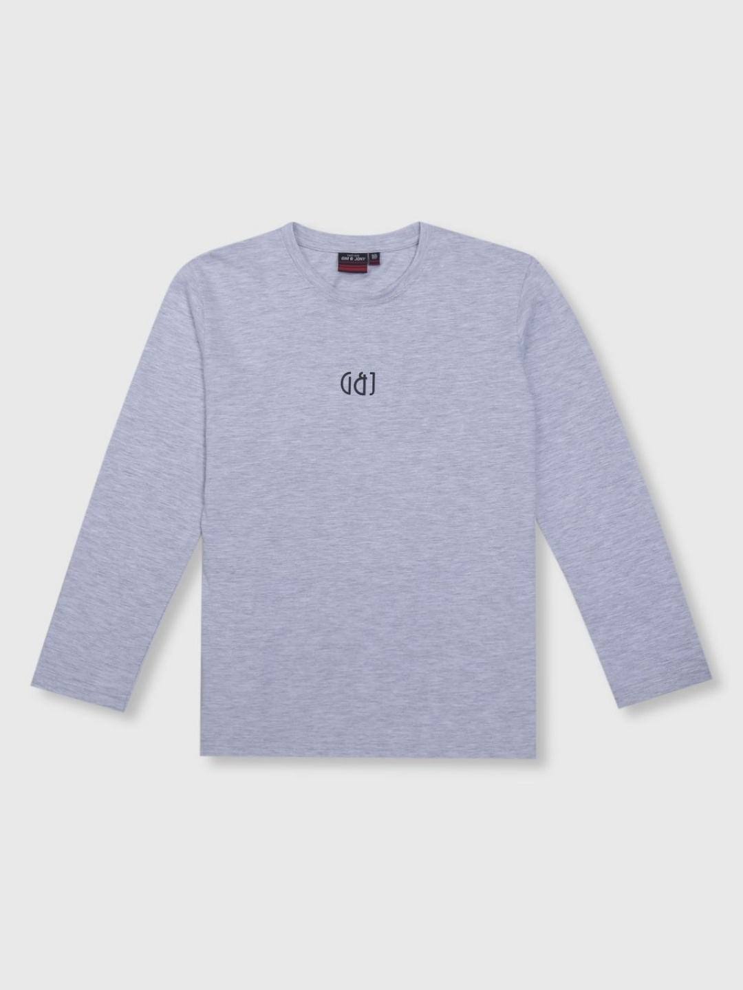 

Gini and Jony Boys Solid Round Neck Cotton T-shirt, Grey