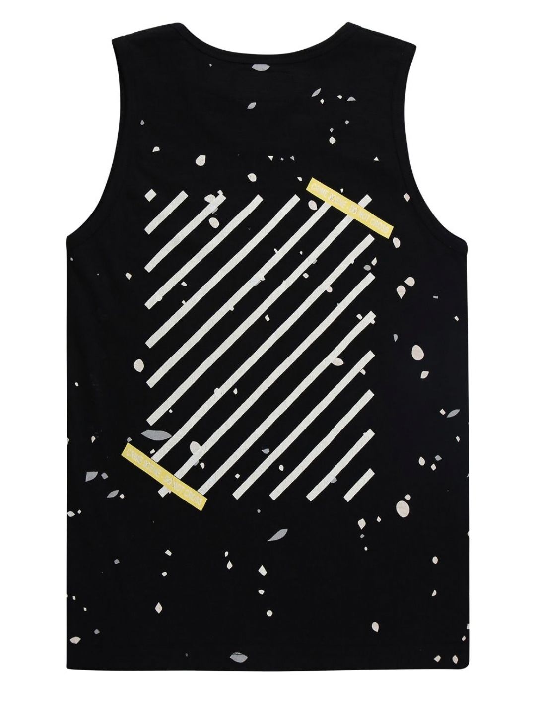 

Gini and Jony Boys Graphic Printed Round Neck Cotton T-shirt, Black