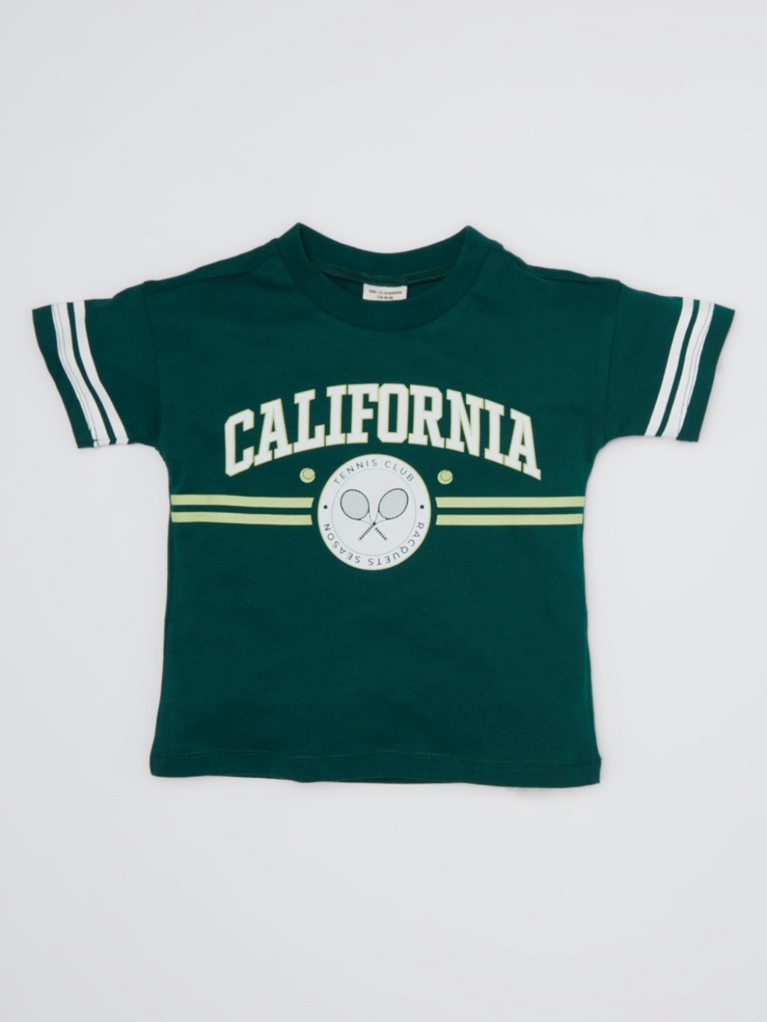 

DeFacto Boys Sports Printed Applique Cotton T-shirt, Na