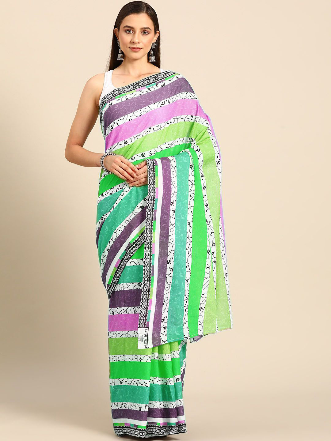 

BUTA BUTI Women Sarees, Green