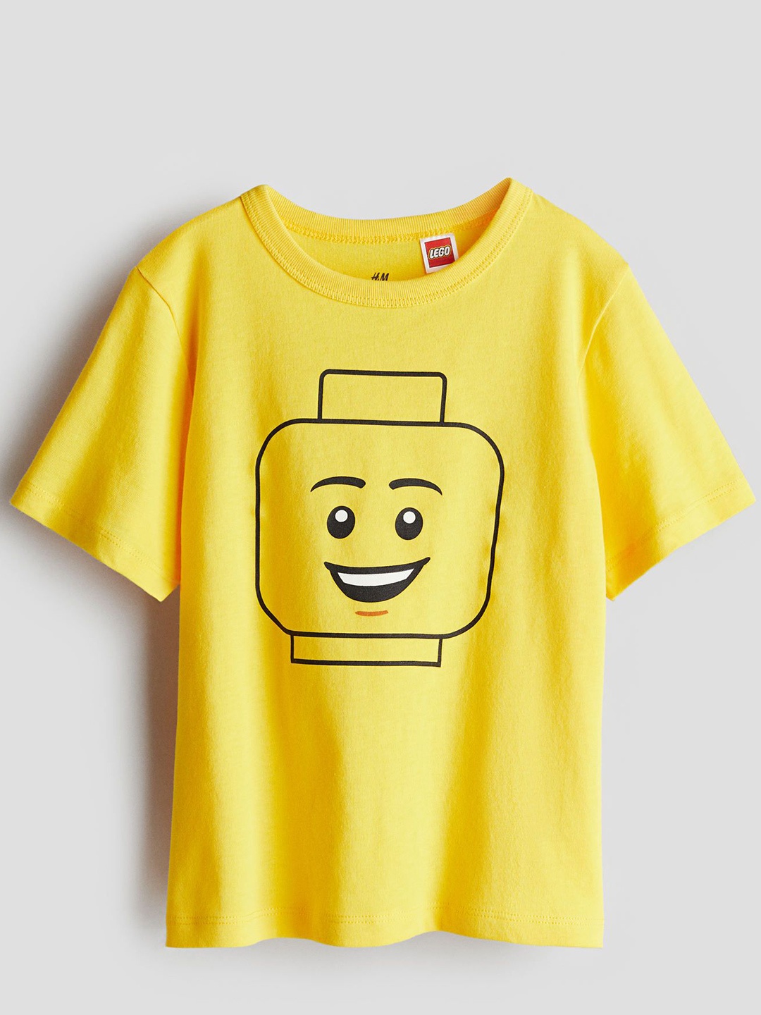 

H&M Boys Printed Cotton T-Shirts, Yellow
