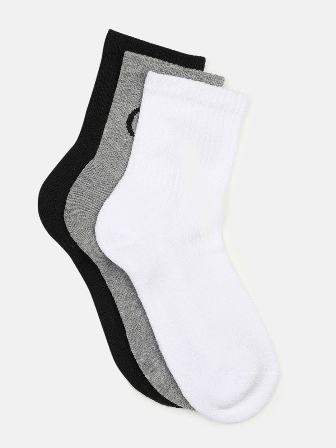 

Calvin Klein Women Pack Of 3 Ankle-Length Socks, Black