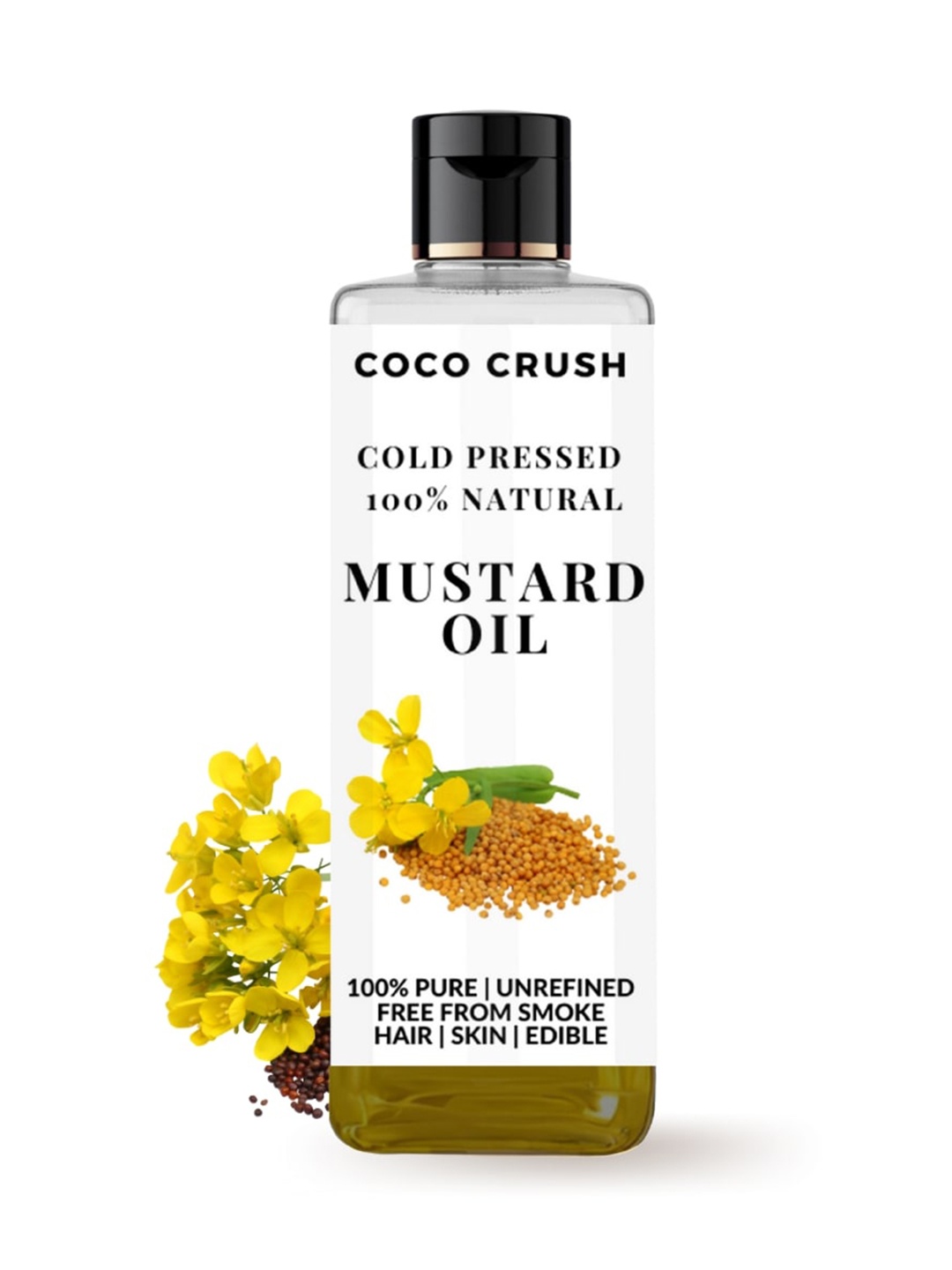 

Coco Crush Cold Pressed Mustard Oil- 50ml