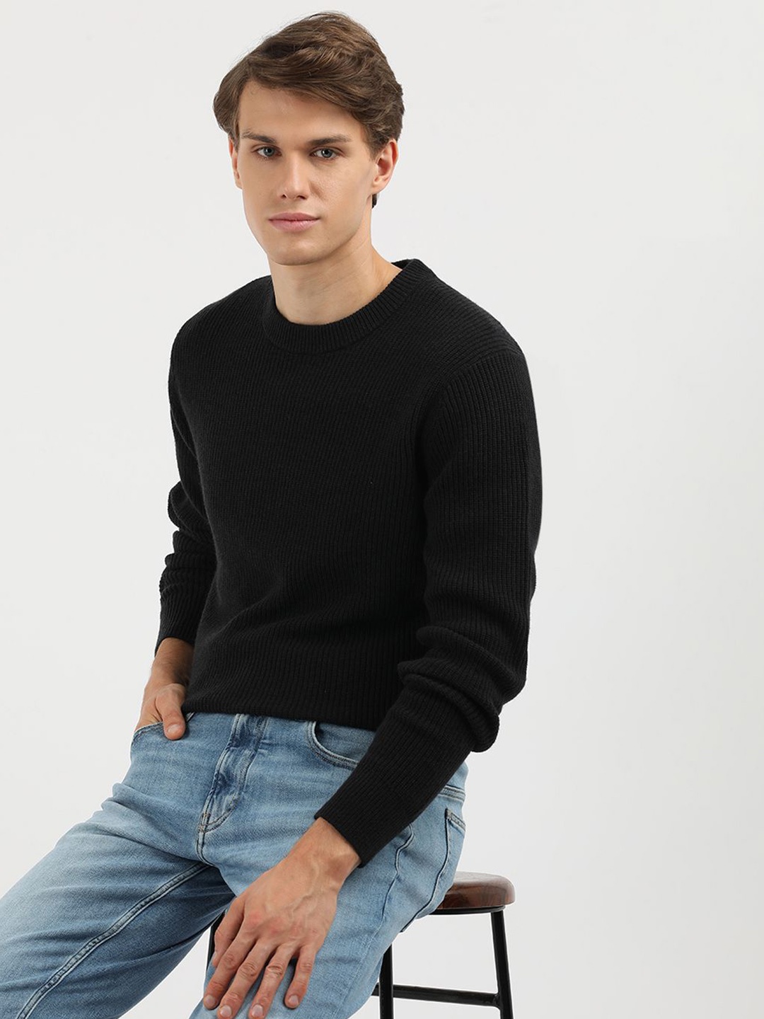 

Calvin Klein Jeans Men Pullover, Black