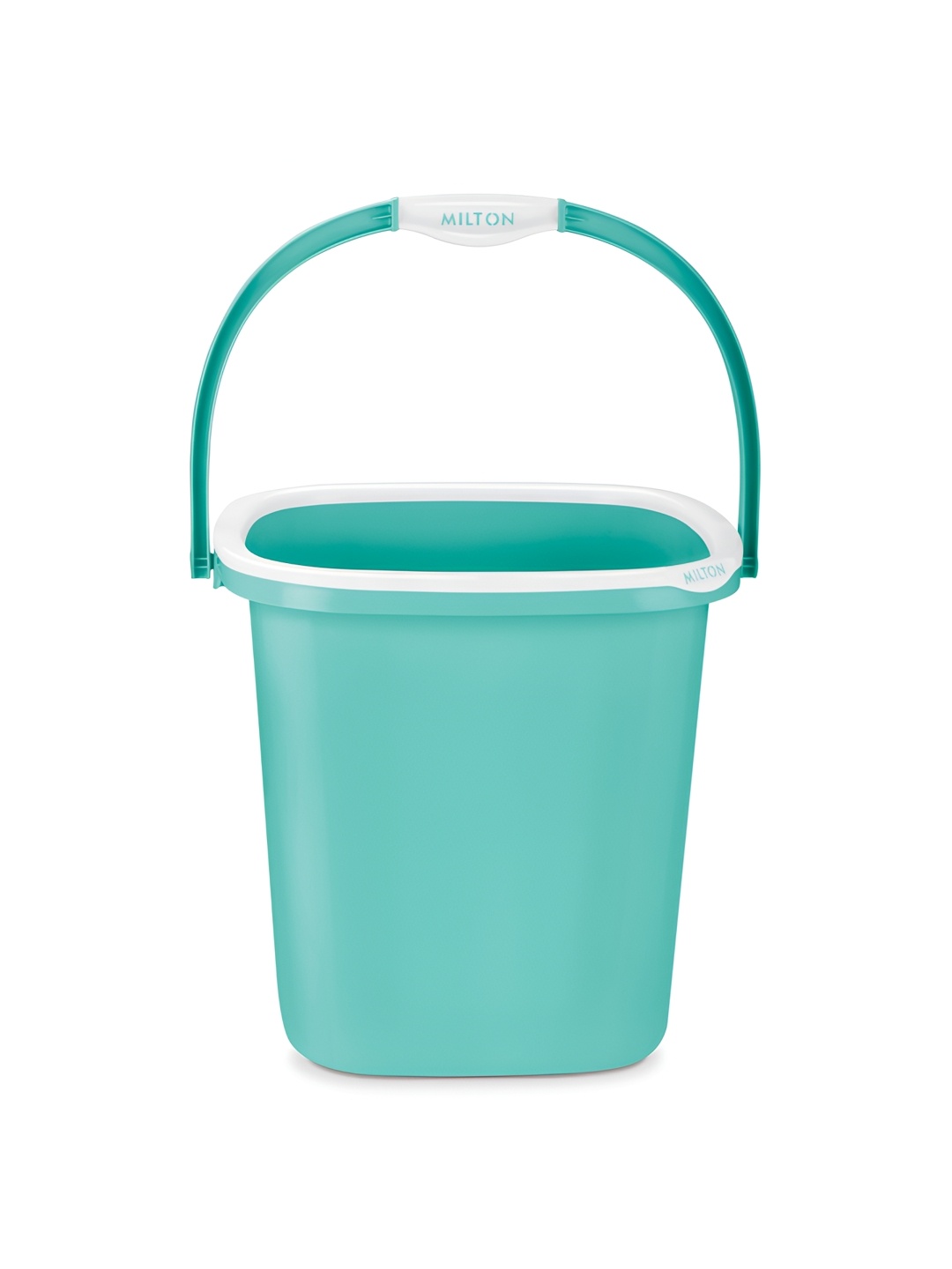 

SPOTZERO by MILTON Aqua Green Swish Square Bucket With Handle 25L