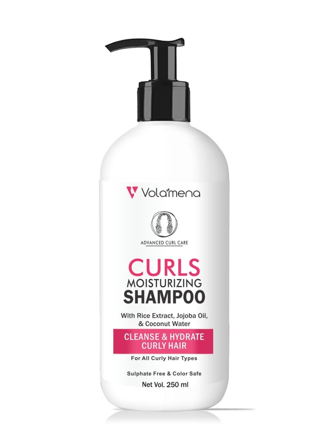 

Volamena Curls Moisturizing Shampoo- 250ml, Off white