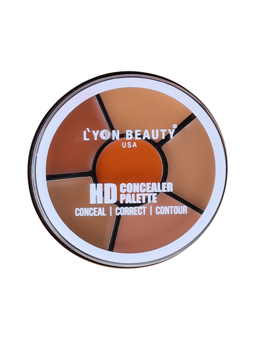 

Lyon Beauty USA 6 Color HD Concealer Palette - 2 g - CL01-B-02, Beige