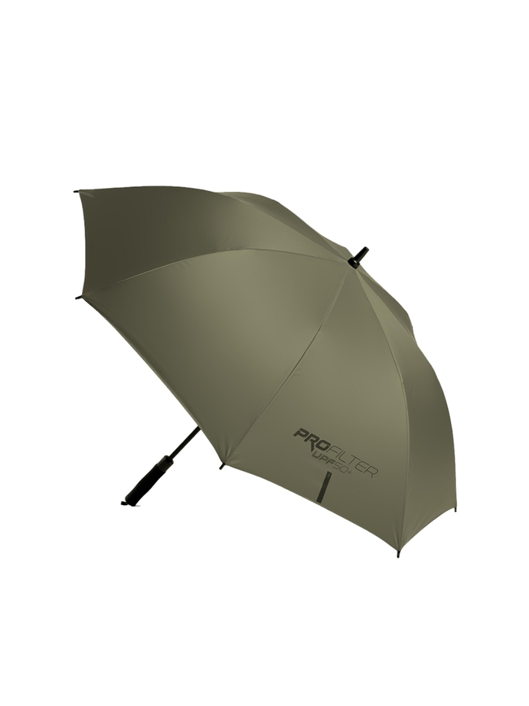 

Inesis By Decathlon Waterproof Medium Size 123Cm Coverage UV Protection Umbrella, Khaki