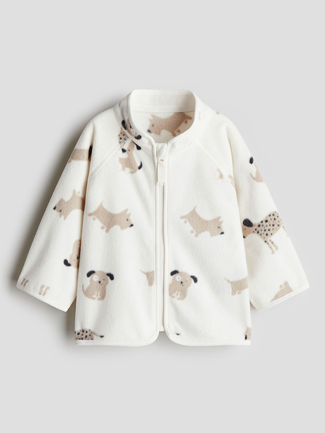 

H&M Boys Fleece Jackets, White