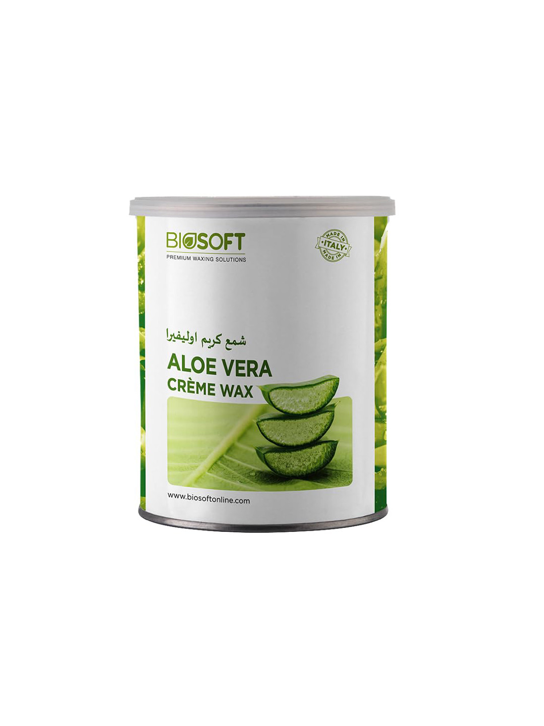

Biosoft Aloevera Lipsoluable Creme Wax-800ml, Green
