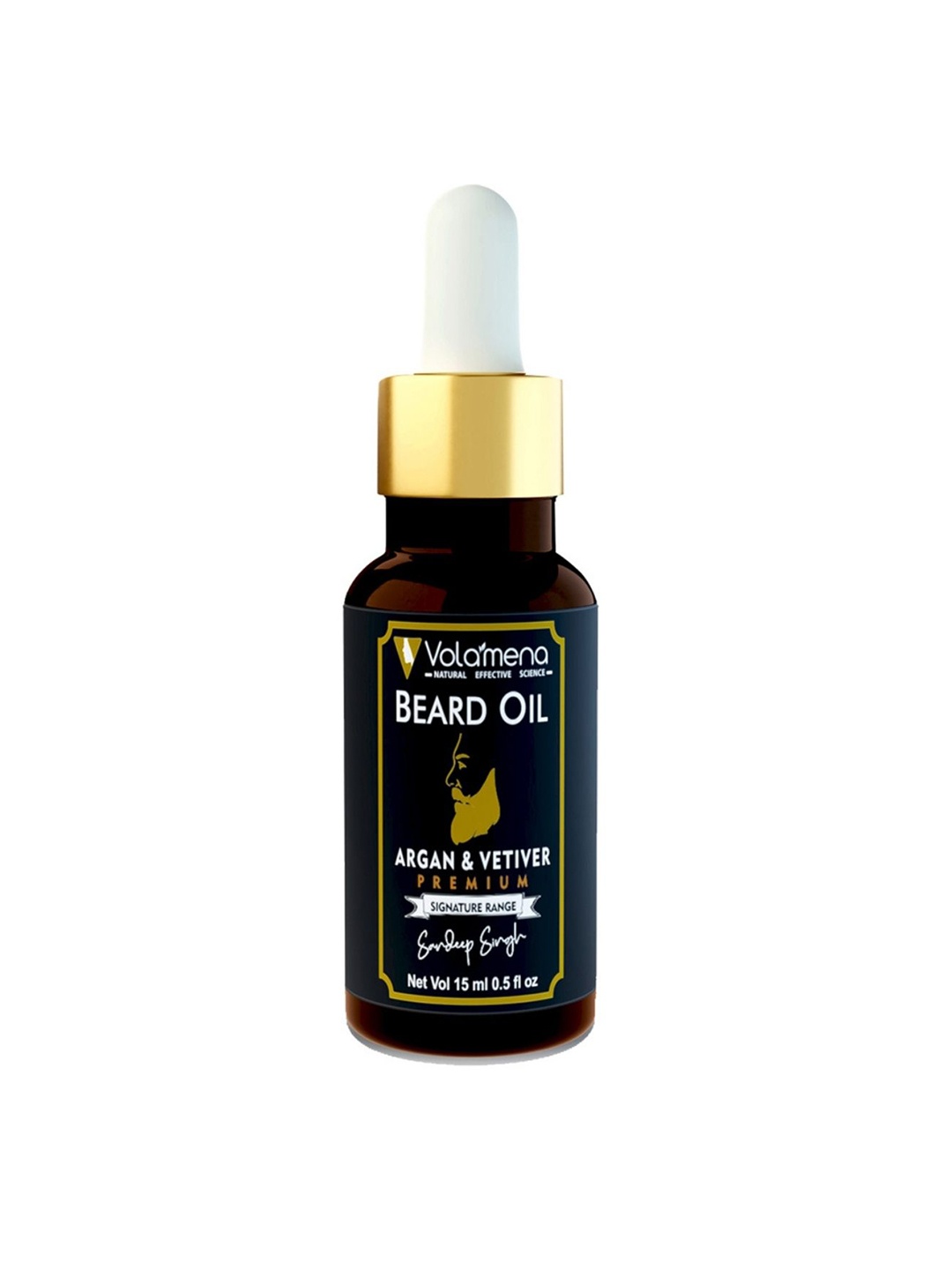 

Volamena Beard Oil With Argan & Vetiver 15 ml, Transparent