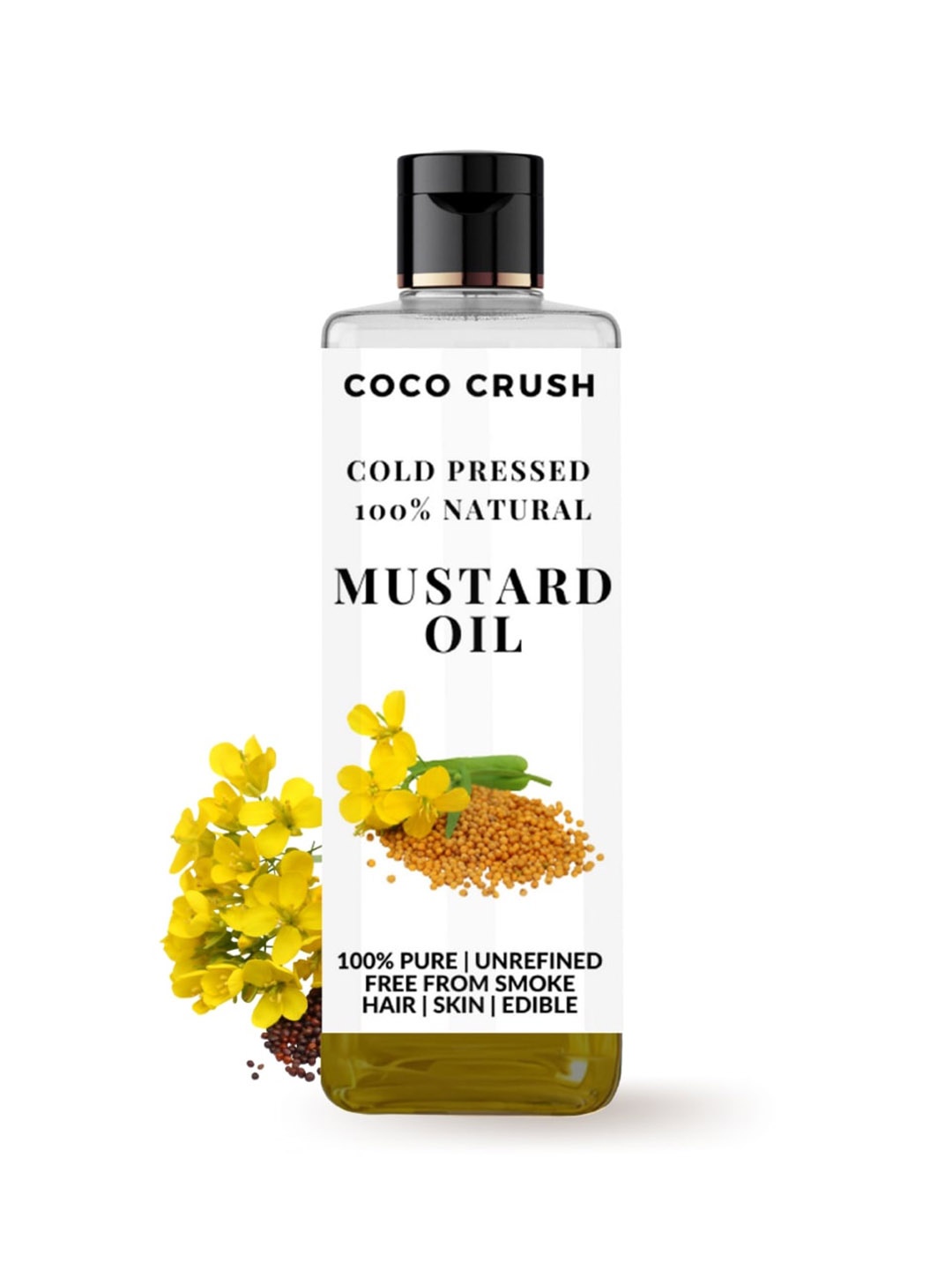 

Coco Crush Cold Pressed Mustard Oil- 200ml