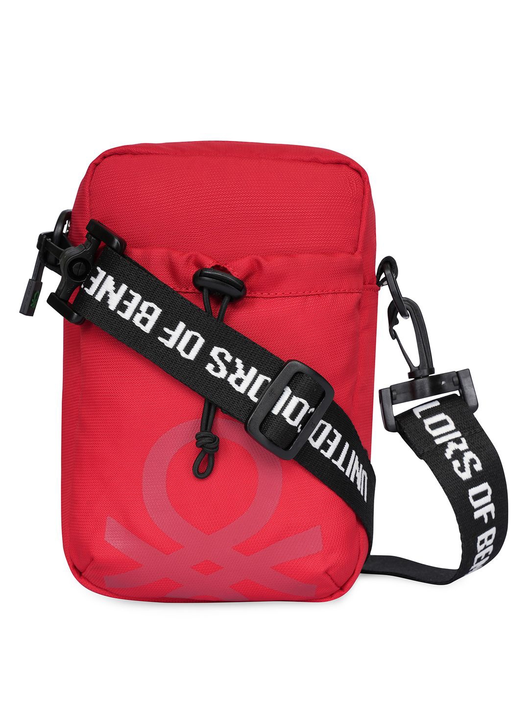 

United Colors of Benetton Unisex One Handle Messenger Bag, Red